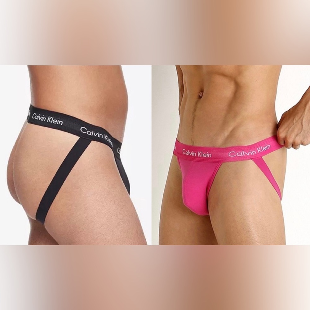 Bundle of 2 Medium Calvin Klein Jock Straps